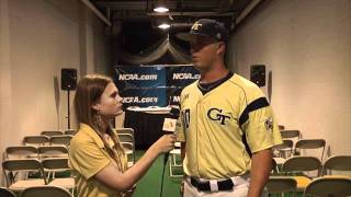 Georgia Tech Pitcher Buck Farmer Interview [upl. by Parlin]