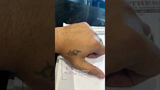 Coverup Tattoo⚡️ Gourav Jamwal  Taboo The Tattooist tattoo coveruptattoo tattooartist [upl. by Trutko]