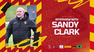 INTERVIEW Sandy Clark reacts to our 22 draw with East Stirlingshire [upl. by Tatman479]