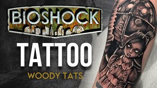 Nostalgic Gaming Tattoo BIOSHOCK tattoo tattooideas gaming bioshock [upl. by Noid966]