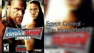 Egypt Central  You Make Me Sick WWE Smackdown VS Raw 2009 Soundtrack [upl. by Marc851]