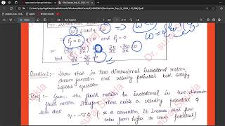 hydrodynamics msc 2nd yr maths part2 [upl. by Dloreg]