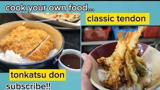 Ebi tendon tonkatsu don tutorial japanesefood fusion sushilovers satisfying [upl. by Sears]