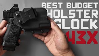 BEST BUDGET HOLSTER FOR MY GLOCK 43X MOS WITH TLR 7 SUB [upl. by Maryellen]