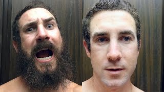 Surprising Girlfriend By Shaving Beard Off [upl. by Alac]