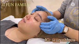 TOTOK WAJAH DI jjposhbrow  Face treatment  RAHASIA AWET MUDA [upl. by Zebedee746]