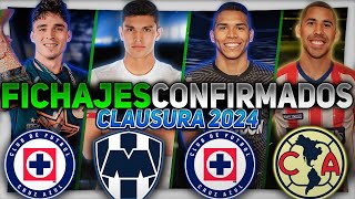 ¡MÁS DE 10 FICHAJES CONFIRMADOS ¡FARAVELLI a CRUZ AZUL ¡RAYADOS AMARRÓ a VAZQUEZ ¡CHAVEZ AL AME [upl. by Weissberg197]