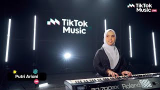 Putri Ariani  Bertahan Tak Sejalan amp Loneliness  TikTok Music Live [upl. by Esilehs]