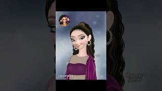 Elsa glowup Ayu TingTing style makeup elsafrozen ayutingting glowup transformation disney art [upl. by Madanhoj]