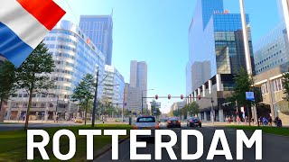 ROTTERDAM Driving Tour 🇳🇱 Holland  4K Video Tour of Rotterdam [upl. by Cletus]