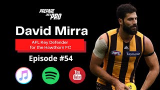 54  David Mirra Retired AFL amp 2 time premiership VFL player [upl. by Notsuj833]