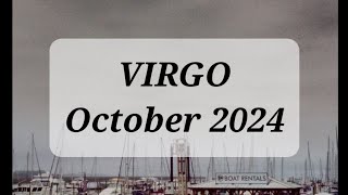 VIRGO Oct 2024 Trust Your Intuition Virgo and Take Your Time [upl. by Idnyl887]