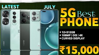 July 2024  Top 5 Best 5G Smartphone Under 15000  Best Phone Under 15000 [upl. by Foah]