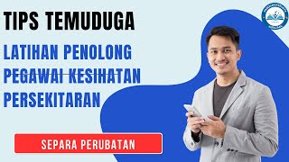 Temuduga Latihan Penolong Pegawai Kesihatan Persekitaran  Separa Perubatan [upl. by Ettenaej]