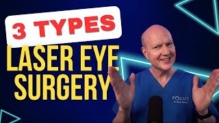 LASIK SMILE OR PRK Doctor Explains 3 Kinds of Laser Eye Surgery [upl. by Chrysa]