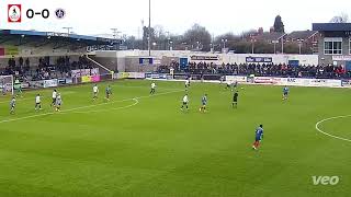 HIGHLIGHTS AFC Telford United vs Leiston FC Southern League Premier Central  13th January 2024 [upl. by Esiuqram]