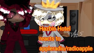 Hazbin Hotel  the Vees reacts to appleradioradioapple  READ DESCRIPTION [upl. by Onnem]