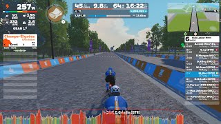 Zwift  Club Ladder 5444  GTR Minotaurs vs WCC The Spinning Discs [upl. by Atsirk]