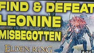 How to beat misbegotten in elden ring [upl. by Chucho]