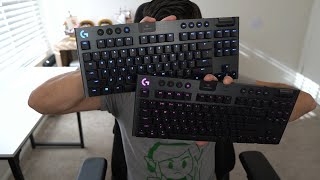 Logitech G915 vs 915x Tactile TKL  Direct Comparison  Worth it in 2024 [upl. by Aitnohs]