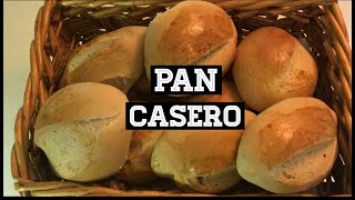 COMO hacer PAN CASEROFACIL y RAPIDO [upl. by Ahsinna570]