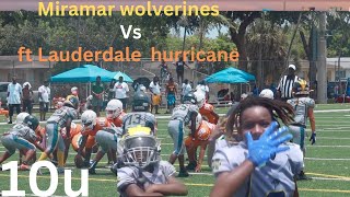 🔥 PRESEASON WORK 10U ACTION MIRAMAR WOLVERINE  AYFL VS FT LAUDERDALE HURRICANES FYFL [upl. by Fine791]