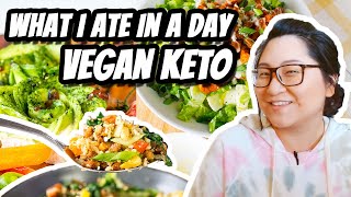 VEGAN KETO RECIPES  What I Eat Vegan In A Day  Marys Test Kitchen [upl. by Akeinahs]