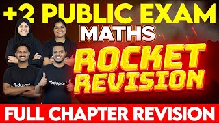 Plus Two Maths Public Exam  Rocket Revision  Eduport Plus Two [upl. by Deehahs158]