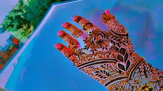 unique mehndi design  henna tutorial for beginners new trending mehndi designs 2024 [upl. by Pisarik]