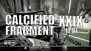 Destiny  Calcified Fragment XXIX 29  Kings Fall Raid Fragment 1 [upl. by Millford10]