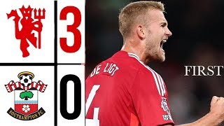 Southampton vs Man United 30 latest Highlights  Last match Premier League 2425 [upl. by Gabel]