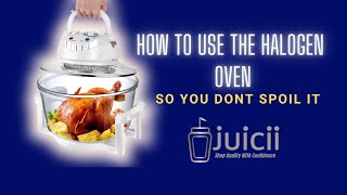 How to Use the Halogen Oven So you dont spoil it [upl. by Lerej]