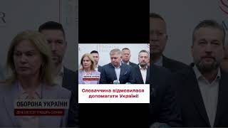 ❗ Словаччина ОФІЦІЙНО припиняє військову допомогу Україні [upl. by Yniattirb]