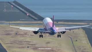 Amazing Madeira Airport Landing [upl. by Inafit]