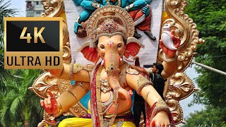 Umarkhadi Cha Raja 2023  Ganpati Aagman Sohala  Dev Majha [upl. by Elay]