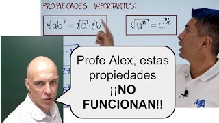 PROPIEDADES DE LA RADICACIÓN QUE NO SABEN LOS quotPROFESORESquot Matemáticas Básicas [upl. by Narak]