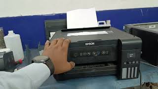 Epson L4150 Red light blinking error solution free [upl. by Saucy]