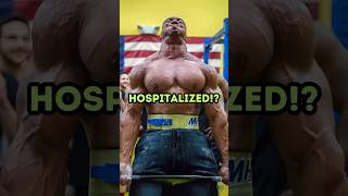 Larry Wheels Hospitalized shorts fitness [upl. by Harret184]