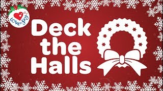 Deck the Halls with Lyrics HD  Christmas Songs and Carols [upl. by Eelymmij294]