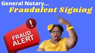 General Notary Work Fraud Signing Loan Signing Agent [upl. by Yelrehs958]