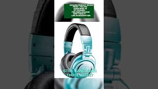 audiotechnicaAudioTechnica ATHM50XBT2 BluetoothHeadphones WirelessHeadphones IceBlue [upl. by Ratna245]