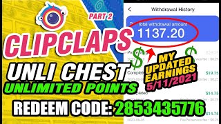 CLIPCLAPS UNLI CHEST QUICKEST WAYS TO EARN MORE COINS HERE UPDATED FARMING TRICKS VERY EFFECTIVE [upl. by Wrench]