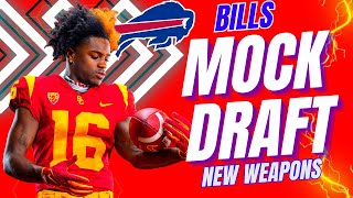 Bills 2024 MOCK DRAFT  Protecting Mr Rodgers [upl. by Dalpe]