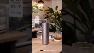 Warm in Winter Cool in Summer – Ti Cup Unboxing 😌☕️❄️🔥 techreview tech techgadgets gift [upl. by Erhart]