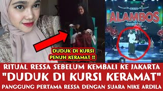 RITUAL RESSA SUARA NIKE ARDILA SEBELUM TERBANG KE JAKARTA [upl. by Annecorinne799]