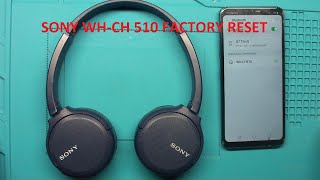 Słuchawki SONY WH  CH510 FACTORY RESET [upl. by Maura]