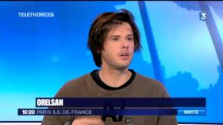 Orelsan au JT 19H de France 3 Paris pour quotComment cest loinquot [upl. by Etnomaj747]