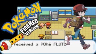 How to get the Poke flute in Pokemon Fire red [upl. by Nnylodnewg]