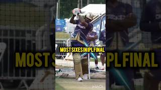 Top 4 batsman who heaten most sixes in ipl final🤔😲 cricketshorts iplnews [upl. by Eppilihp]