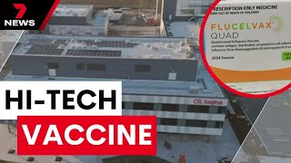 New hitech flu vaccine rolled out ahead of a rocky winter  7 News Australia [upl. by Oslec]